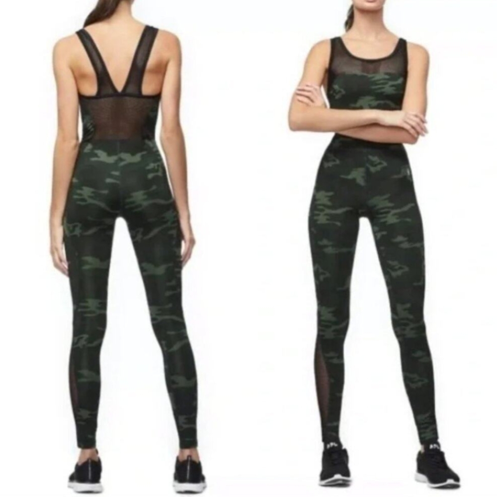 Good American Camouflage Jumpsuit